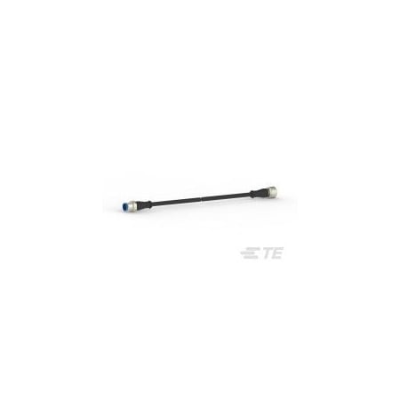 Te Connectivity M12 STRGT PLUG TO M12 STRGT SOCKET AA 2289297-6